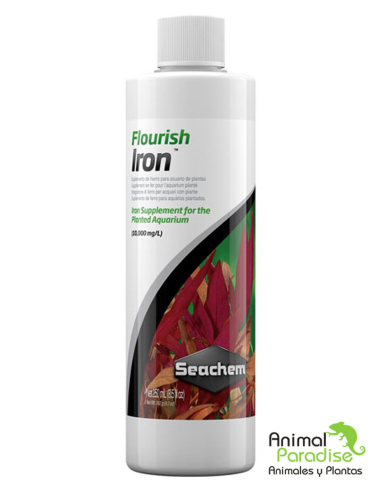 Flourish Iron | Suplemento de hierro de Seachem