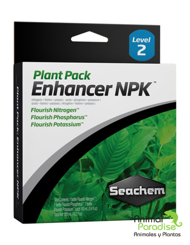Plant Pack Enhancer NPK |Pack de abonos de Seachem