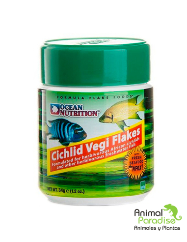 Cichlid Vegi Flakes | Comida para ciclidos