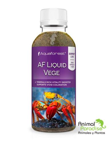 Liquid Vege de AquaForest | Alimento vegetal para peces de agua salada