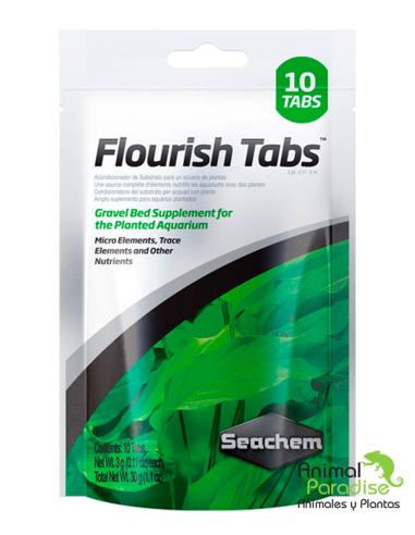 Flourish Tabs | Pastillas para el abonado de Seachem